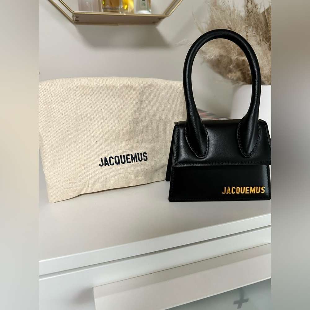 Jacquemus Black 'Le Chiquito' Clutch